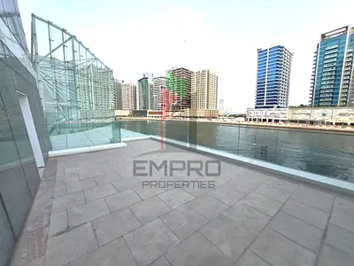 Huge Terrace with Canal View l Ready to move in