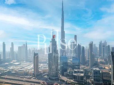 High Floor 3BR+Maids | Closed Kitchen | Burj View