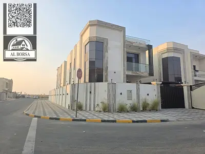 🏠 للايجار فيلا في الزاهيه عجمان _ 5 غرف ماستر ومجلس وصاله وغرفه خادمه