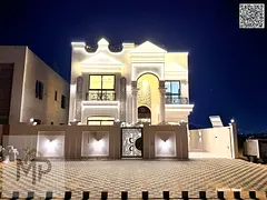 Villa classic design| ajman| al helio2 area | 5 master rooms, majlis, 2 halls| freehold | the price