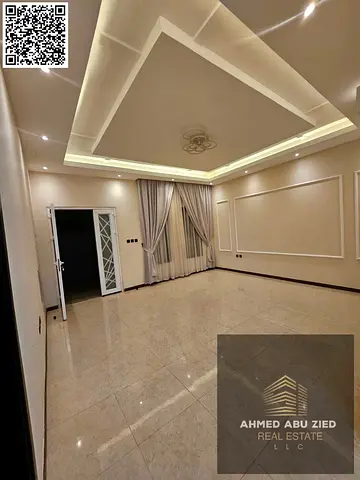 with elegant design and spacious layout, located in a prime area, perfect for large families seeking privacy and comfort, with easy access to Dubai