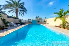 3 Bedroom Townhouse for Rent in Al Hamra - Private Pool - Furnished