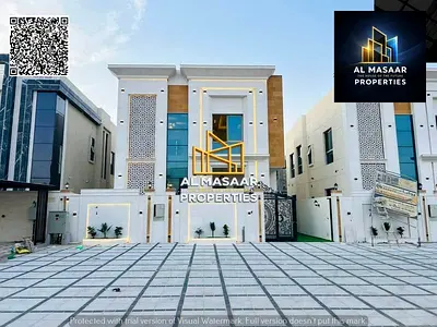 A modern villa, including registration and ownership fees, is available opposite a mosque and directly accessible with services. Freehold ownership is