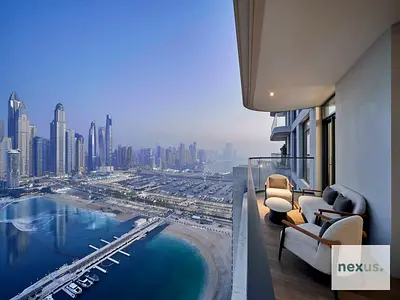 2 BR Beachfront Apt with Stunning Dubai Marina View