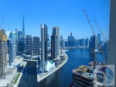 Office for Rent | Canal & Burj Khalifa View | Churchill Tower 1 | Business Bay
