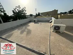 Clean three-room ground floor villa in Al Hazana
