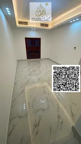 شقة غرفتين وصالة أول ساكن بالمويهات 3 مقابل أكاديمية عجمان 3 حمام غرفتين ماستر اطلالة مفتوحة تشطيب سوبر ديلوكس السعر 48000 على 4 أو 6 دفعات تأمين شيك