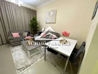 Al Taawun Tower 2 houses two bedrooms and a hall close to the Dubai exit,