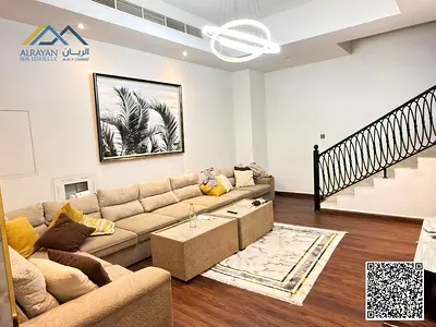 ✨ فرصة سكنية مميزة للبيع واللاستثمار منطقة الزاهية ✨ أب تاون مفروش بالكامل –3 طوابق  _منطقه حيويه بمناظر طبيعية ساحره  🏙 إطلالة رائعة على علي فيو مفت