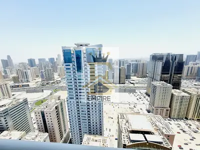 Spacious apartment with gym swimming pool, free maintenance free have Balcony wardrobes easy exit to Dubai Al tawn, Sharjah