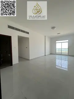 Two bedrooms and a large living room, 3 bathrooms with a storage room, first occupancy in Al Jurf 2