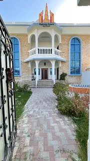2 floor 2 Meter 6 Bedroom Hall Majlis Balcony gardan Maids room gardan parking income 106000