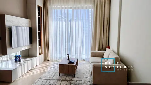 Pool View | 1 + Study with Powder | High Floor | Furnished | Bright Layout