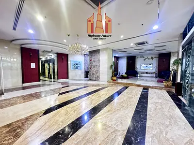 Spacious 3bedroom hall with maid room free parking gym pool