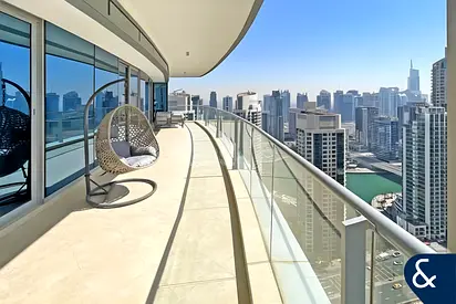 2 Bed | Marina and Sea View | Fully Furnished