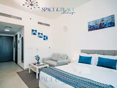 High Floor | Newly Furnished Studio | Near Miracle Garden &amp; City Center Barsha