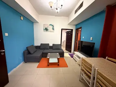 FULLY FURNISHED 1 BHK WITH BALCONY FREE WIFI IN 3800 IN AL NAHDA SHARJAH.