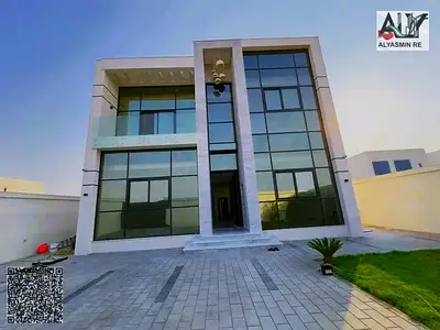 Own a fully furnished villa in Al Hooshi area, Sharjah. Ready to move in. Land area 6000 sq ft. 5 master bedrooms and spacious interior.