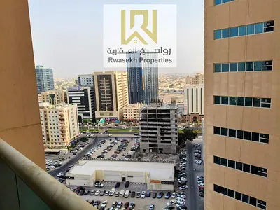 🏡 Elegant Urban Living with Garden Serenity & Open Kitchen Charm  For Sale: Stylish 1-Bedroom Apartment in Ajman One Towers – 975.1 sq.ft.  Step into