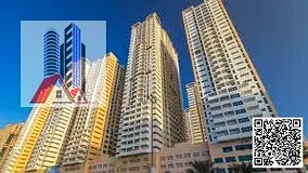 1 BHK for Rent in Ajman One Towers With Parking