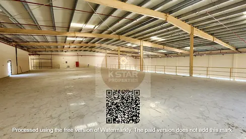 Commercial Showroom with mezanine for Rent in Al Jurf industrial 3