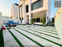 Villa for sale opposite a garden, including registration fees, electricity, water and air conditioni