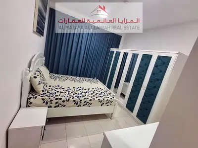 للايجار شهري -شقة غرفة وصاله جديدة بالكامل - سوبر ديلكوس - انترنت - الشارقة, التعاون
