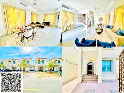 A unique opportunity! A luxurious villa for sale in Al Helio 1, Ajman. This villa boasts a luxurious design and elegant classic facades, ideal for fam