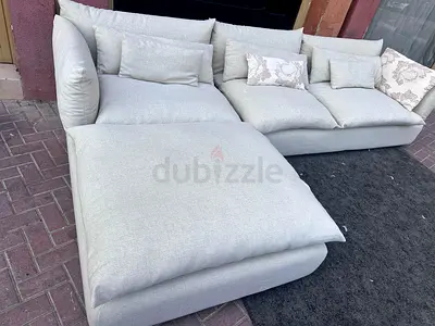 Marian Home Leather L shape sectional sofa