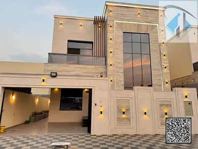 فيلا فاخرة للبيع – منطقة الحليو 2، عجمان قريبه شارع الزبير بسعر شامل الرسوم