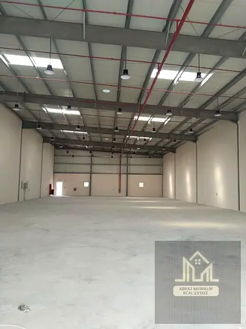 Brand new 6835 sq ft Warehouse available for rent only 342k al sajaa sharjah
