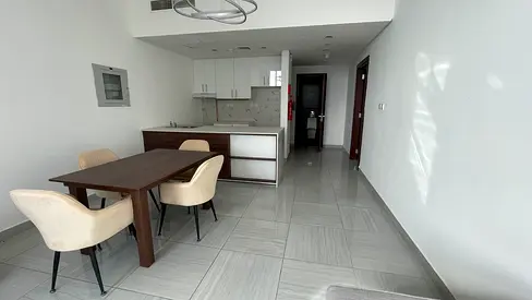 Forbes real estate offer this semi furnished 1 bed room apartment in a demanding area located in O2 tower  JVC