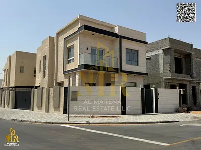 أرخص سعر عقار بعجمان، فيلا طابقين بمساحة 3014 قدم، 5 غرف نوم ماستر، بموقع مميز جدًا، فرصة رائعة للسكن أو الاستثمار.