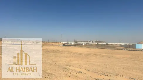 للبيع قطعة ارض سكني في الشارقة منطقه مزيرعه موقع مميز جدا