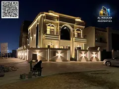 Own a corner villa with a classic design, 20-meter front setback, two floors and a roof, at a price
