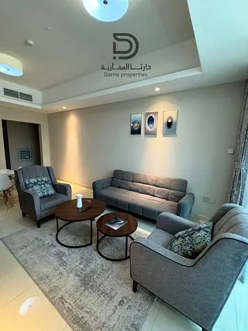 شقة مفروشة جاهزة للسكن | غرفة وصالة | أبراج غلفا برج A | شارع خليفة | عوائد إيجارية مرتفعة