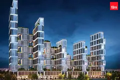Luxury living waterfront view mid floor