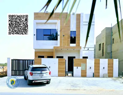 For sale: Modern villa with 4 bedrooms and a terrace in Al-Haliyo 2. Price includes water, electricity, and registration fees.