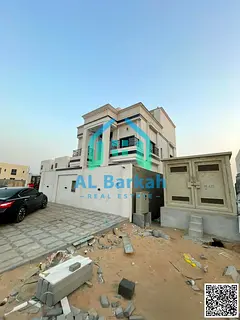 Own a Stunning VIP-Finished Villa in Al Helio 2 – Stone Façade, Central A/C, and Premium Design
