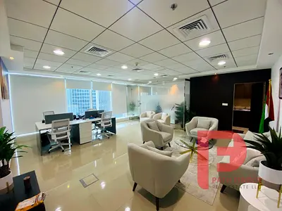 Fully Furnished & Upgraded Office | Vacant | Prime Business Bay Location