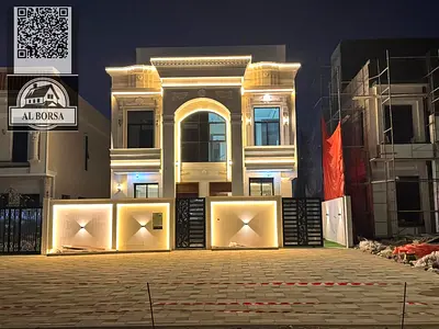 🏛️ فيلا كلاسيك للبيع بالحليو 2 عجمان | 6 غرف ماستر + مجلس + صالة | شامل التسجيل والكهرباء والمياه 2,050,000