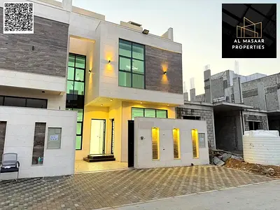 فيلا بسعر شامل رسوم التسجيل والتملك  جاهزة للسكن في أرقى مناطق عجمان تملك حر