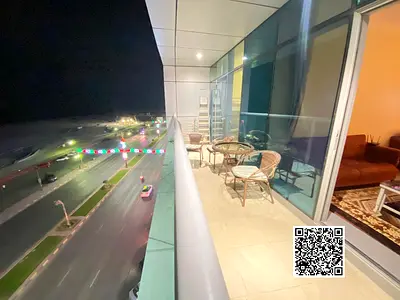 للبيع | شقة غرفة وصالة – أبراج ريزيدنس 🏢 بانوراما كاملة على البحر 🌅 – مساحة وبلكونة كبيرة 💎