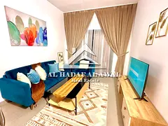 Furnished one-bedroom apartment in Al Mamsha.