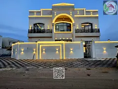 Stone villa directly opposite Al Hamidiya, central air conditioning, registration, electricity, and