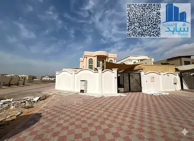 🏡 فيلا واسعة 5 غرف نوم للإيجار في المويهات 1، عجمان | موقع مميز 🌟