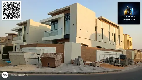 Ready-to-move-in villa for sale in Al Rawda, close to all services, including electricity and water.