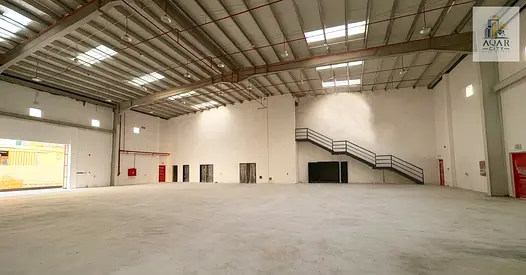 Brand New Warehouse | 153KW (3 Phase) | Office & Reception | Al Jurf Industrial