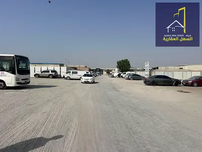 للبيع قطعة أرض صناعية بمنطقة الصناعية 12 امارة الشارقة موقع جيد ثاني قطعة من الشارع العام