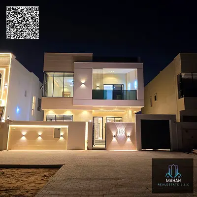 🏡 فيلا حديثة بتشطيبات فاخرة للبيع، ٥ غرف نوم، الزاهية، عجمان | ١,٧٥٠,٠٠٠ درهم إماراتي
